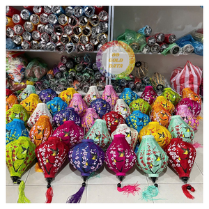 High Quality Hoi Bamboo Silk Lantern Traditional Vietnamese Custom Logo Wedding Decoration Wholesale - Caryln - Product Image 6