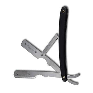 Porte-lames de rasoir pliable en acier inoxydable pour rasoirs de barbier à lame droite - Product Image 5