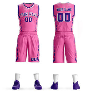 Dernier design de maillot de basket-ball unisexe personnalisé à prix abordable, séchage rapide, uniforme de basket-ball sur mesure - Product Image 1