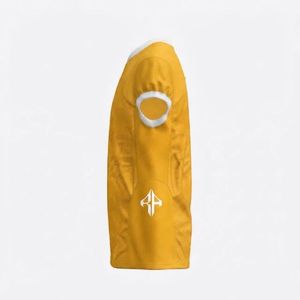 เสื้อฟุตบอลอเมริกันชาย คอวี ผ้าโพลีเอสเตอร์ 100% พิมพ์ลายด้วยความร้อน โดย RIVIAN ATLANTIC - Product Image 5