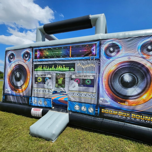 กล่องบีบ็อกซ์วิทยุเป่าลม80S สำหรับเช่าอุปกรณ์งานปาร์ตี้ของตกแต่งในคลับ - Product Image 2