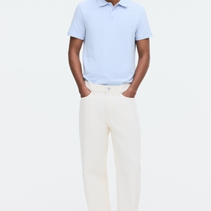 Chemise polo pour homme de haute qualité, en polyester et élasthanne, à manches courtes, coupe ajustée, design personnalisé par sublimation, idéale pour le golf - Product Image 4