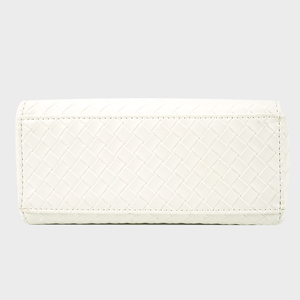 Original Designer Wholesale Fashion <b>Square</b> Hand-Woven Handbag High Quality PU Material with <b>Adjustable</b> Shoulder Strap Design - Product Image 5