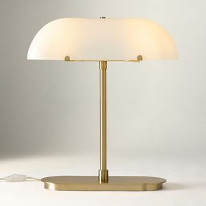 Lámpara de Mesa Lateral de Metal Contemporánea con Bombilla LED para Escritorio, Mesita de Noche o Estante, Disponible a un Precio Razonable - Product Image 2