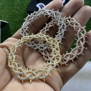 Reloj de Pulsera de Cuarzo Cuadrado Antiguo Analógico de Titanio y Oro Blanco con Incrustaciones de Moissanita Incolora VVS de Primera Marca para Hombre - Product Image 3