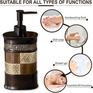 Set di Accessori per Bagno Moderno e Lussuoso in 4 Pezzi, Stile Zambia, Dispenser Sapone, Bicchiere, Portaspazzolino, Portasapone - Product Image 5