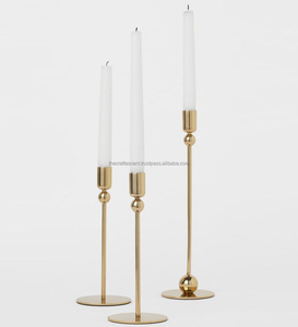 Wholesale Modern Aluminium Candle Stick <b>Holder</b> Handmade <b>Gold</b> Metal candle <b>Holder</b> for Home & Garden Decoration Candle <b>Holders</b> - Product Image 6
