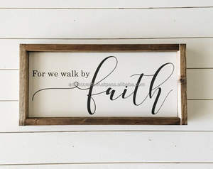 <b>Wooden</b> Wall Sign <b>Plaque</b> Board Decorations Hanging Decorate <b>Wooden</b> Board Supports Customization accepted Square Shape - Product Image 3