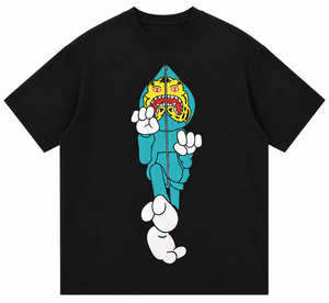 T-shirt Homme en Coton Peigné 100% de Haute Qualité, Coupe Classique, Écologique, Respirant, Impression Sérigraphique, Doux, Étiquette Personnalisée, OEM ODM - Product Image 1