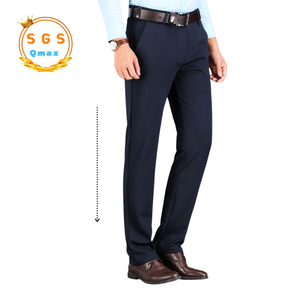 Pantalon de costume en polyester évacuant l'humidité pour homme - Product Image 4