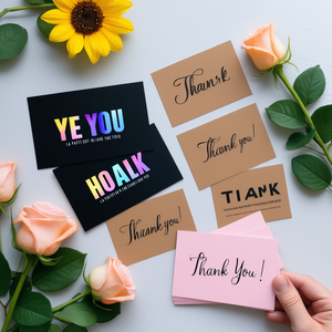 Boxit.pk Tarjetas de Papel con Semillas Plantables Ecológicas Personalizadas, Tarjetas de Agradecimiento Biodegradables - Product Image 4