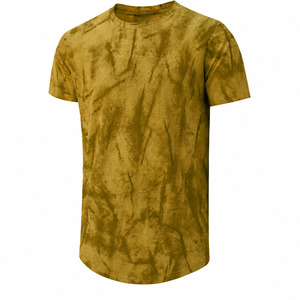 Camiseta de Cuello en V para Hombre de la Mejor Calidad, Diseño Personalizable con Logotipo Impreso, Manga Corta, Corte Ajustado, Ecológica, Cuello Redondo de Alta Calidad - Product Image 1