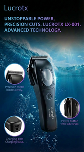 <span class=keywords><strong>ป</strong></span>ัตตาเลี่ยน<span class=keywords><strong>ตัดผม</strong></span>ลูคร็อกซ์ พรีเมียม รุ่นชาร์จไฟได้ สำหรับร้านเสริมสวย แบตเตอรี่ลิเธียมไอออน 4500mAh ชาร์จผ่าน USB กำลังไฟ 5W ชาร์จเร็ว - Product Image 2