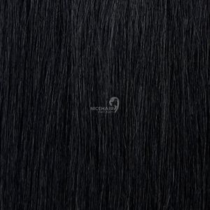 Extensions de cheveux queue de cheval longues à clipser, noires, lisses et ondulées, 100% cheveux vierges Remy - Product Image 6