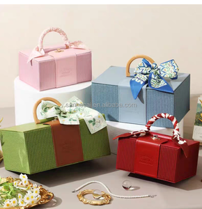 Petites boîtes cadeaux en carton ondulé rigide épaissi et recyclable, personnalisables avec logo, emballage d'expédition coloré avec doublure en mousse - Product Image 4
