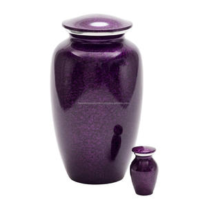 Urnes funéraires adultes en laiton classiques de haute qualité et de qualité supérieure avec urnes funéraires en métal fini étain pour cendres humaines - Product Image 3