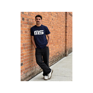 Men's Customized Color Polyester/Cotton Knitted Eco-Friendly Breathable T-Shirt Custom Print Short Sleeve O-Neck OEM Available - Product Image 6