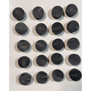 Botones de Cuerno de Búfalo Modernos, Ecológicos y Personalizados de Alta Calidad, Botones de Cuerno Negro Natural en Blanco, Accesorios de Ropa Hechos a Mano al por Mayor - Product Image 1