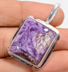 Pendentif en agate naturelle ovale taillée à la main en laiton FE |   Bijoux unisexes plaqués argent de style bohème certifiés IGI - Product Image 3
