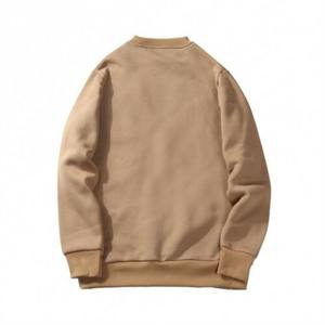 Sudadera de Felpa de Algodón Premium, Tejido Sólido de Invierno, con Logotipo Personalizado en la Parte Delantera, Gruesa, Fabricante OEM - Product Image 4