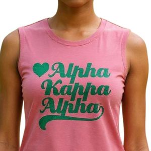Débardeur rose sans manches pour femme avec imprimé graphique cœur vert, en coton décontracté, idéal pour l'entraînement estival et le fitness, confortable à porter - Product Image 6