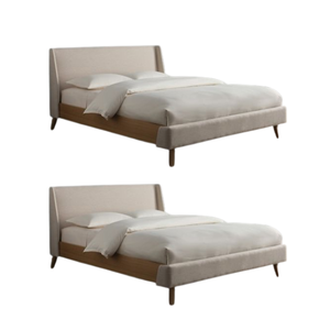 Muebles modernos de hotel y dormitorio Cama de madera con funda Juego de cama de madera de la más alta calidad a la VENTA - Product Image 6