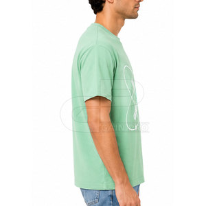 Camiseta con estampado reflectante para hombre, ropa informal de calle, camiseta de algodón de manga corta, ropa de moda moderna de primera calidad para el día a día - Product Image 6