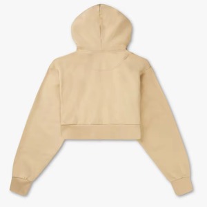 Wholesale High Quality Plus Size Custom Pullover Hoodie French Terry Fleece Lined Puff Print Oversized Winter Crop Top Hoodies - Product Image 4