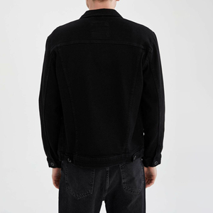 Spring Autumn <b>Men</b> <b>Denim</b> <b>Jackets</b> Casual Solid Color Single Breasted Jeans <b>Jacket</b> <b>Men</b> Slim Fit Cotton High Street <b>Jacket</b> for Man - Product Image 5