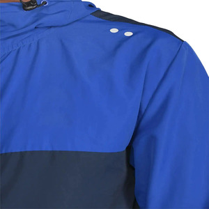 Meilleur fournisseur – Blouson coupe-vent d'hiver surdimensionné pour homme, à capuche, manches longues, col montant, logo frontal, en toile de haute qualité - Product Image 3