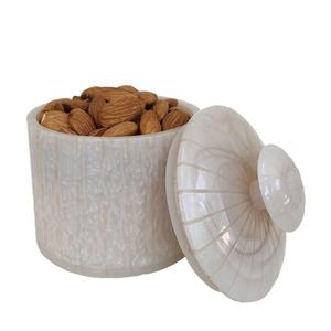 Universal Overseas UO-RJS-04 Eco-Friendly Stackable Handcrafted Classic Resin <b>Jar</b> Set for Kitchen Use and Business Gifts - Product Image 3