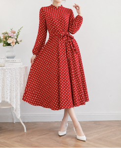 Vestido largo estilo A, fabricante de ropa de Vietnam, OEM ODM, ropa de mujer, etiqueta personalizada, tela personalizada, ropa al por mayor - Product Image 1