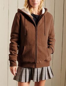 Women's Sherpa Fleece <b>Hoodie</b> Warm <b>Teddy</b> Pullover Winter Sweatshirt Ladies Plush Sherpa <b>Hoodie</b> Soft Fuzzy Fleece Winter Pullover - Product Image 4