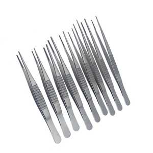 Pinzas vasculares, pinzas de disección cardíaca con puntas no traumáticas, instrumentos quirúrgicos, kit de cirugía cardíaca, herramientas de acero inoxidable - Product Image 4