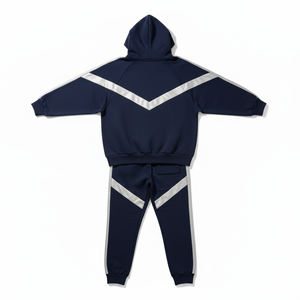 Heavyweight Cotton Two Piece Set Men Custom <b>Wind</b> <b>Breaker</b> Track Suit Jogger Set Shiny Nylon Windbreaker Tracksuits For Men - Product Image 3
