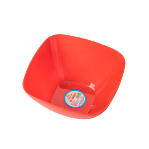 ชามพลาสติกทรงสี่เหลี่ยมเป็นมิตรกับสิ่งแวดล้อมทนทานและทำความสะอาดง่ายสำหรับบ้านอุตสาหกรรมโรงอาหารปาร์ตี้ - Product Image 5