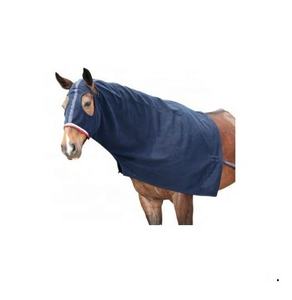 Capot confortable en Spandex cheval, 4 pièces, avec fermeture poitrine en velours, capuche cheval, vente en gros - Product Image 1