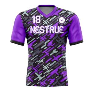 Camisetas de fútbol sublimadas personalizadas, uniforme de equipo, transpirable, de secado rápido, camisetas de fútbol OEM, proveedor directo al por mayor, camisetas de fútbol - Product Image 5