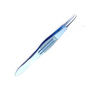 Pinzas de Colibri para ligaduras corneales, de acero inoxidable, instrumento microquirúrgico oftálmico manual JS-OPT-TF-018, Clase I, OEM, de alta calidad quirúrgica - Product Image 3