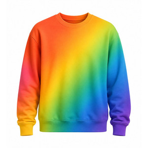 เสื้อสเวตเชิ้ตคอกลมพิมพ์ลายตามสั่ง เป็นมิตรกับสิ่งแวดล้อม บุซับในอย่างดี สำหรับผู้ชาย ผ้าฝ้ายหนานุ่ม สวมใส่สบาย แฟชั่นลำลอง รับผลิตแบบ OEM ODM - Product Image 5