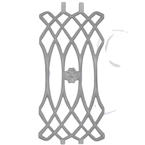 Rampe de balcon et d'escalier en câble, moderne, sans cadre, en fonte robuste, résistante à l'eau, avec système de continuité Black Diamond - Product Image 1