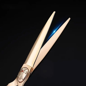 <b>Barber</b> Scissors Hair Cutting Stainless Steel Professional Sharp <b>Blade</b> Comfortable Tool High Hardness Set Tool Kit Equipment - Product Image 6