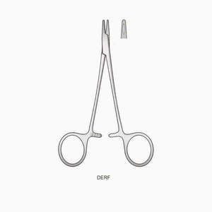 Porte-aiguille Mayo Hegar en acier inoxydable de haute qualité, 6 pouces, pour gaucher, instrument chirurgical manuel, vente en gros - Product Image 5
