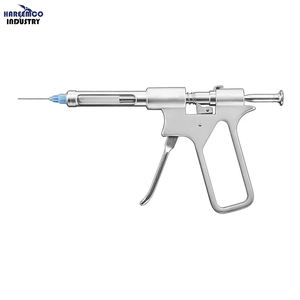 Jeringa de Presión Manual de Acero Inoxidable de Marca Personalizada para Anestesia Intrafilamental Dental con Aspiración, Aprobada por CE e ISO - Product Image 1