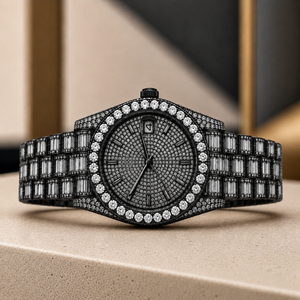 Hot Selling Hip Hop Men's Stainless Steel <b>Watch</b> VVS Moissanite <b>Diamond</b> Fully Iced Mechanical ETA Glass 20mm Band Luxury Gift - Product Image 1