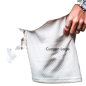 กางเกงขาสั้นสำหรับฝึกซ้อมบาสเก็ตบอลสำหรับผู้ชายผ้าฝ้าย100% แบบลำลอง OEM/ODM - Product Image 3