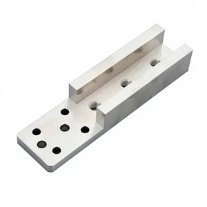 CNC Machined Fixture Plate / Locating Jig Plate also commonly called U-<b>Shaped</b> Fixture <b>Block</b> - Product Image 1