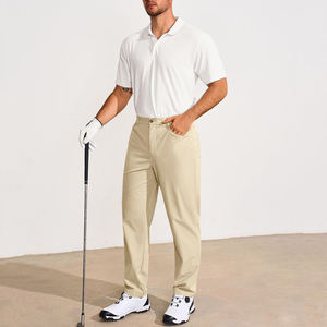 Pantalones de Golf Personalizados para Hombre, Casuales, de Cintura Elástica, Secado Rápido, Ligeros, para Exteriores, con Bolsillos, Resistentes al Agua - Product Image 6