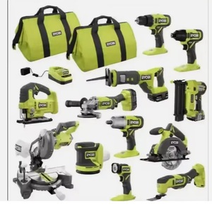 Quality OEM Plastic Ryobis Battery <b>Tools</b> 2695-15 for 18V Cordless Lithium-Ion Combo <b>Tools</b> Kits 15 Pieces - Product Image 6