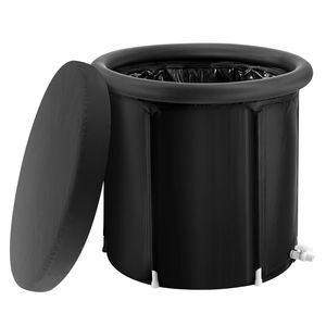 Vasca di Ghiaccio Gonfiabile Whirlpool per Atleti da 90 Galloni per Terapia del Freddo e Recupero - Product Image 1